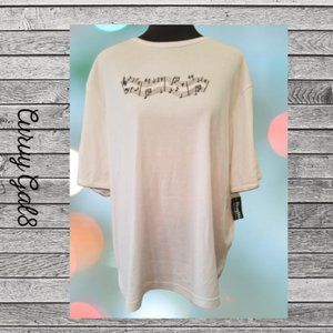 🔥 Last Chance 🔥Bon Worth Black and White XL Music Top